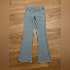Urban Outfitters Gray Knit Flare Pants Size M